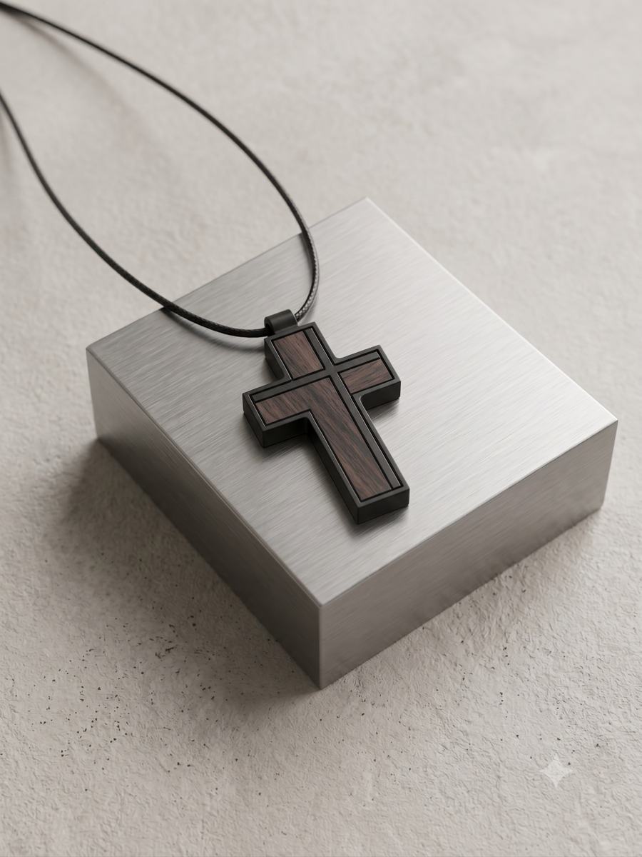 The cross that keeps <em>faith present.</em>